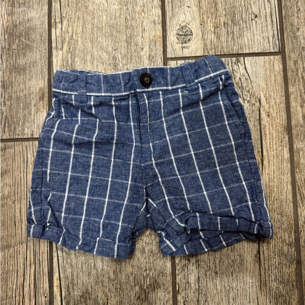 Janie and Jack plaid shorts 2T